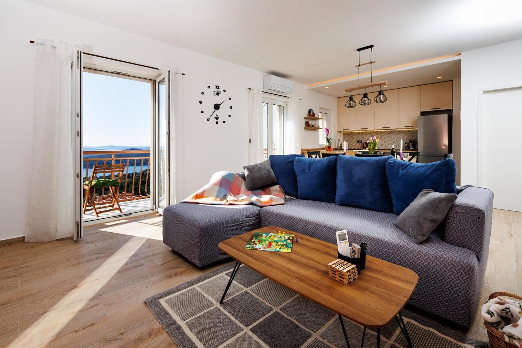Summer Breeze Apartment - Quiet Place With A Spectacular View And A Garden Sibenik Exterior photo